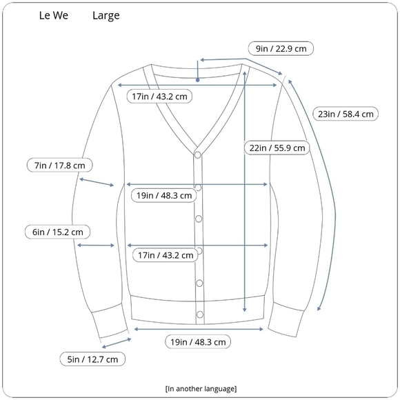 Le We Large Button Up Jacket - Picture 12 of 13